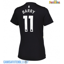 Camisa de time de futebol Everton Thierno Barry #11 Replicas 3º Equipamento Feminina 2025-26 Manga Curta